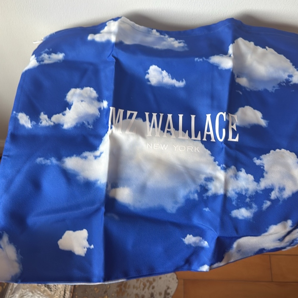 MZ Wallace Silver Quilted Backpack - Picture 7 of 13